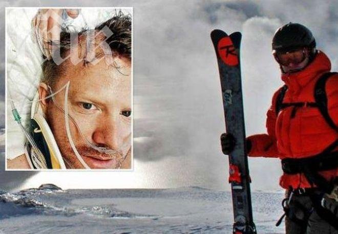 Още един с мозъчна травма в деня на падането на Шумахер