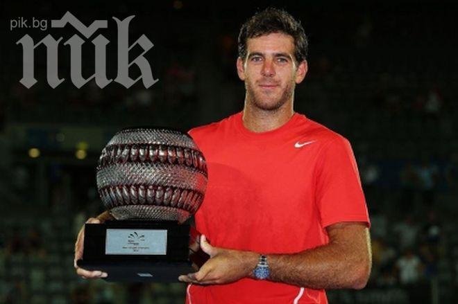 Дел Потро помете Томич на финала в Сидни