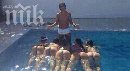 скандална снимка роналдиньо обикаля интернет