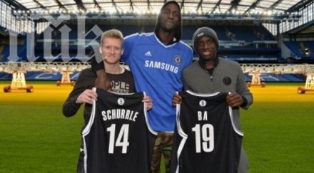 звезди нба гостуваха челси