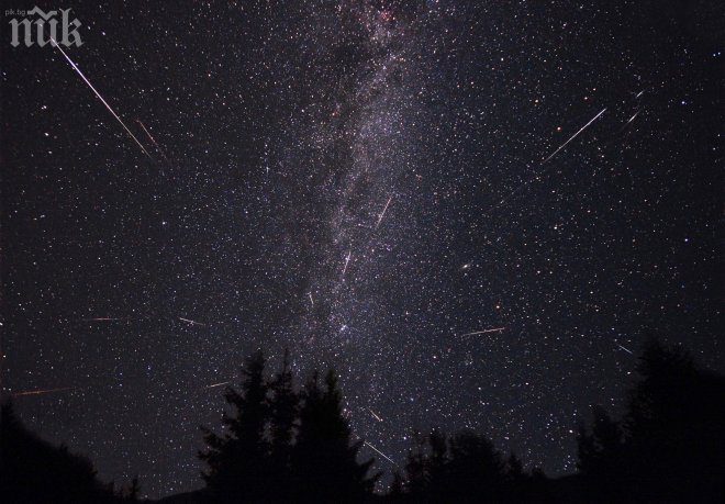 Супер феномен в небето: Звезден дъжд вали до петък