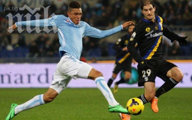 Лацио едва прескочи Парма на 1/8 финалите 