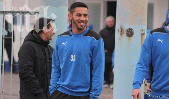 Уолас с първа тренировка, заминава с Левски за Созопол