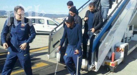 неймар извън игра около месец