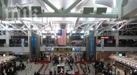 пожар терминала луфтханза летището йорк ранени