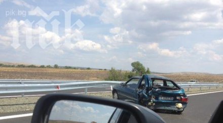 катастрофа ограничи движението тракия посока пловдив