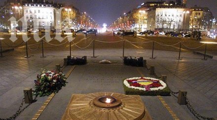 пиян опита изгаси вечния огън париж