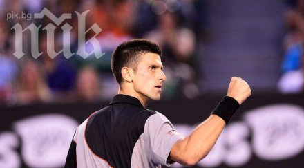 джокович продължава без загубен сет мелбърн