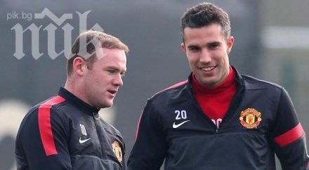 манчестър юнайтед без рууни ван перси челси