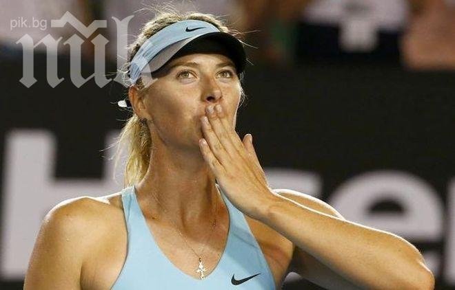 Мария Шарапова спечели тричасова битка при над 40 градуса