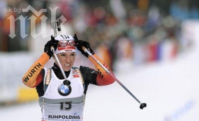 36-годишната Хенкел спечели преследването в Антерселва
