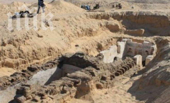 Откриха гробница на неизвестен фараон