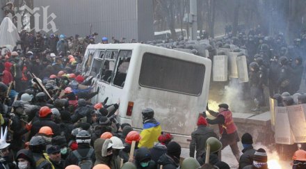 1400 протестиращи ранени последното денонощие киев