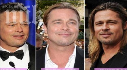 брад пит нова визия заради филмова роля снимка