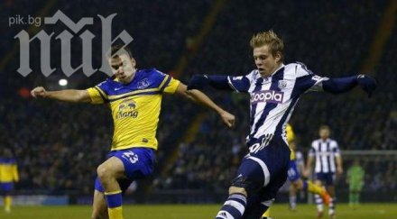 уест бромич евертън успяха победят