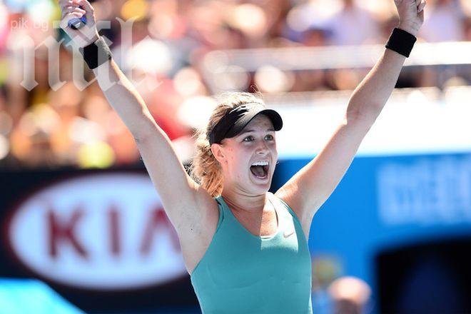 Нова бомба в Мелбърн! Тийнейджърка съкруши Иванович и е на полуфинал