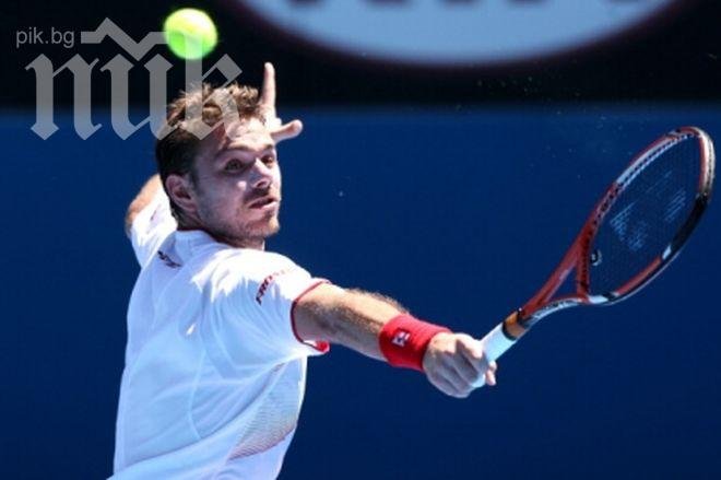 Станислас Вавринка се натресе на Новак Джокович