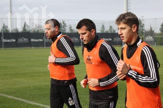Стойчо Стоев натовари максимално играчите на Лудогорец в Турция