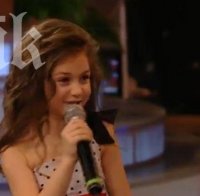 Детето-чудо Крисия просълзи зрителите на 