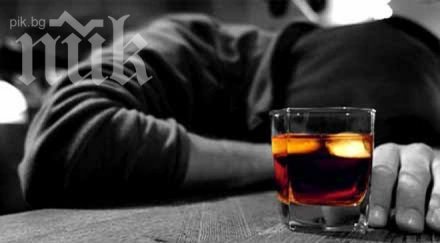 закопчаха мъж шише уиски