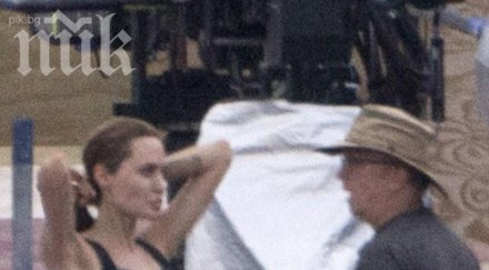 анджелина здрава всякога снимачната площадка