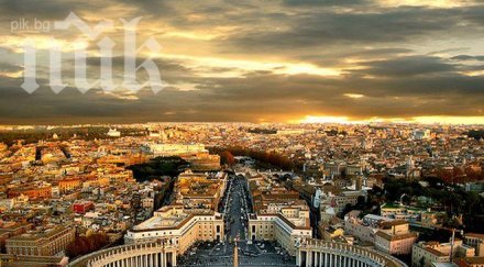 паника рим бомба избухна визитата оланд