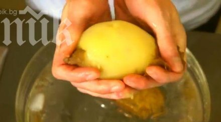 невероятни трикове обелете чесън картофи яйца секунди видео