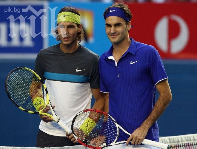 Класика! Вечните съперници Надал и Федерер се изправят един срещу друг

