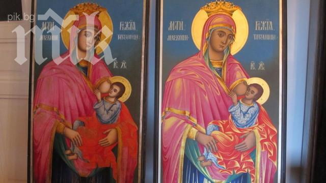 Чудотворната икона на Света Богородица Млекопитателница влиза в музей