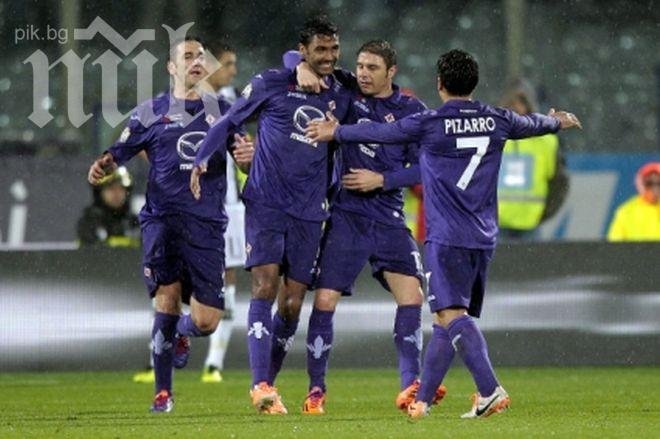 Фиорентина е на 1/2-финал за Купата на Италия