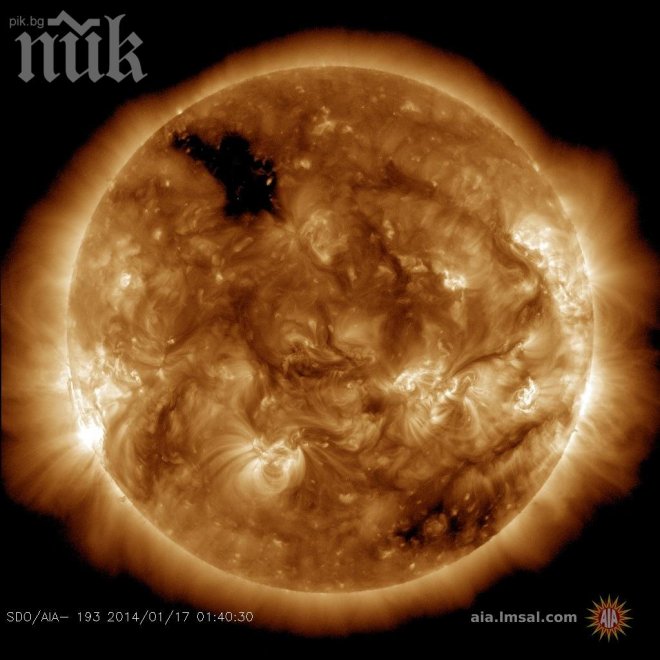 Мистерия! Черна дупка поглъща Слънцето!
