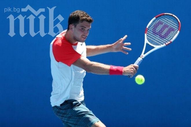 Григор загуби достойно от Рафаел Надал и отпадна от Аустрелиън оупън