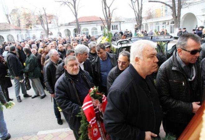 Футболна България се прости с Георги Славков