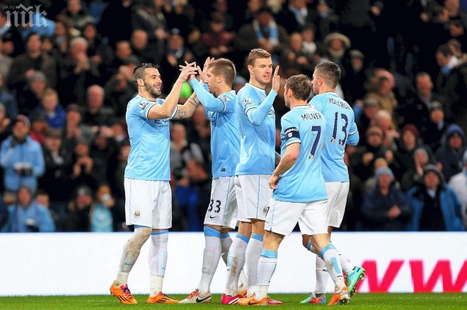Манчестър Сити разгроми Уест Хам
