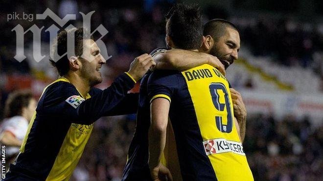 Атлетико Мадрид поведе в Испания след победа над Райо Валекано