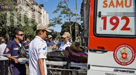 срутен мост уби четирима бразилия