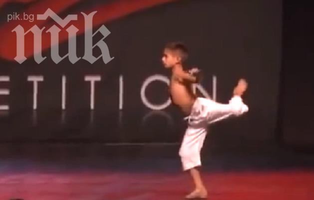 Най-великият танцьор на света е само на 8 години (видео)