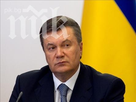 Янукович отмени забраната на демонстрациите