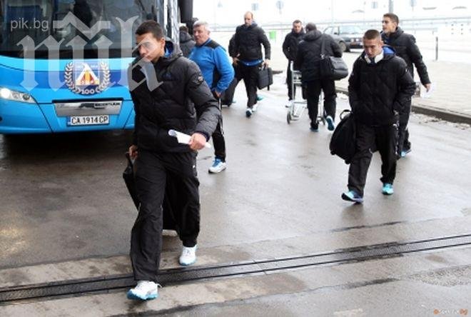 Левски пристигна в Кипър, Белаид ще се присъедини към сините след 3 дни