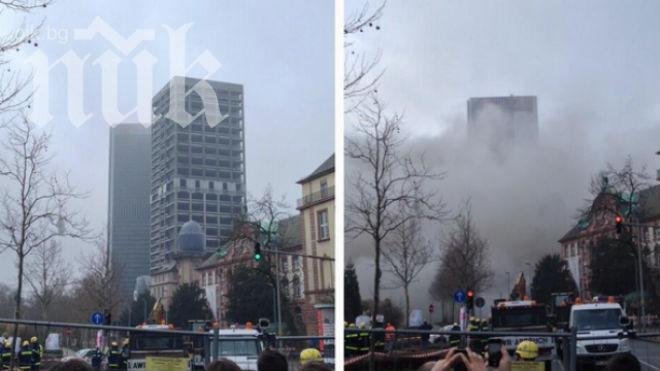 В Германия взривиха 116-метров небостъргач