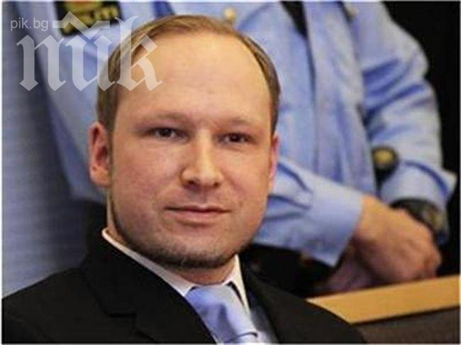 Андерш Брайвик недоволен от условията в затвора