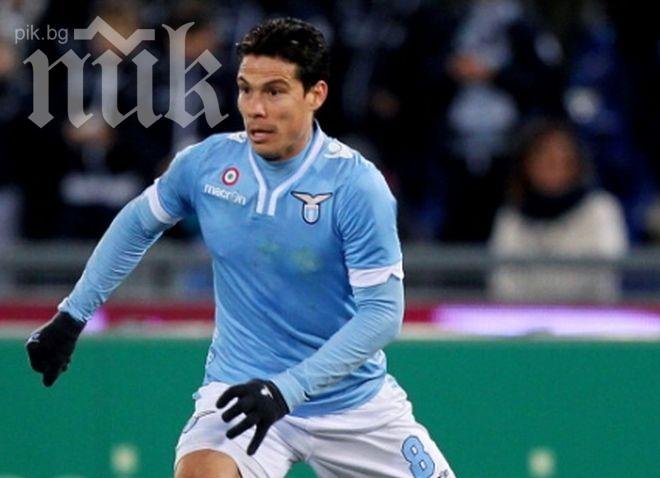 Лацио продаде една от звездите си, вижте сълзите на Ернанес (видео)