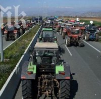 УТРЕ! Тракторите на фермерите блокират България в 80 точки (КАРТА)