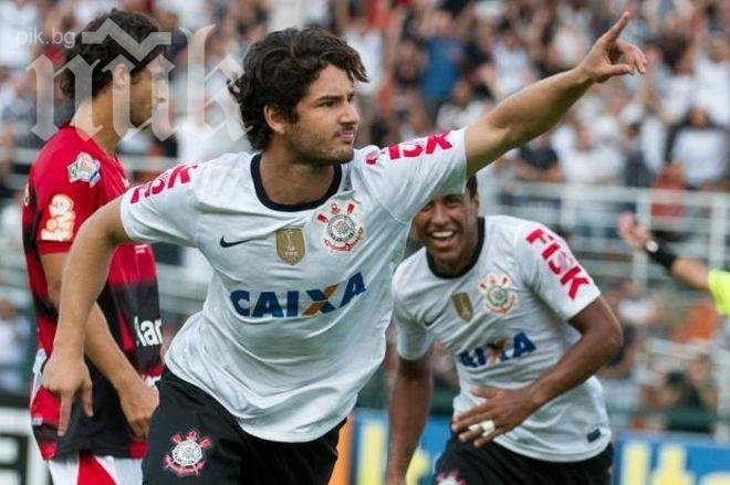 Фенове на Коринтианс налетяха да бият Алешандре Пато 