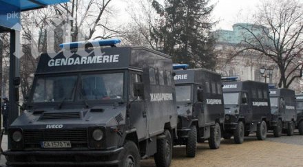 дебела свиня крещят журналисти протестиращите парламента