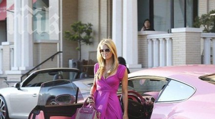 парис хилтън изуми перфектен стил поръчково бентли