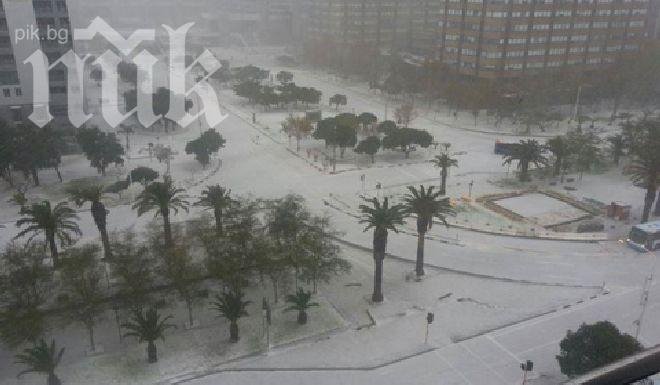 Студът парализира Словения