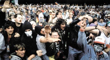 побеснели фенове хамбургер блокираха имтек арена