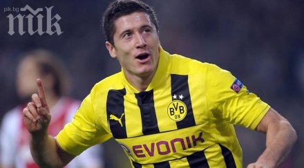 побеснели фенове борусия свиха гумите луксозното порше левандовски