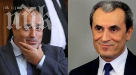 борисов орешарски вдигнаха заедно наздравица рождения ден подкрепа